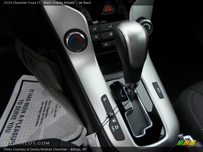 Black Granite Metallic / Jet Black 2014 Chevrolet Cruze LT