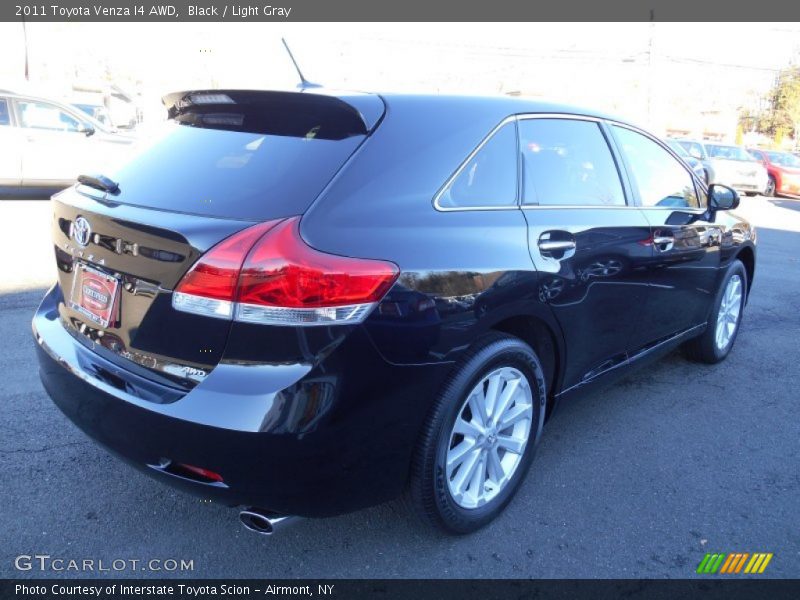 Black / Light Gray 2011 Toyota Venza I4 AWD