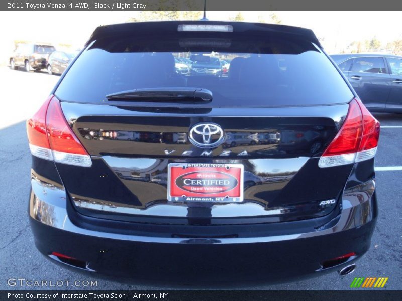 Black / Light Gray 2011 Toyota Venza I4 AWD