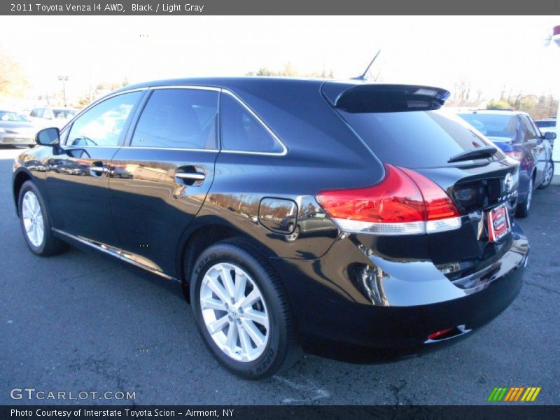 Black / Light Gray 2011 Toyota Venza I4 AWD