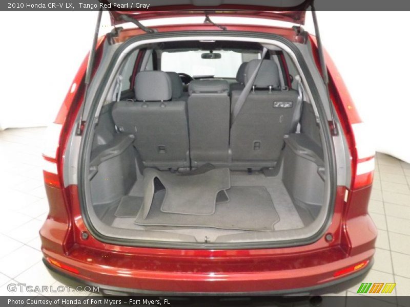 Tango Red Pearl / Gray 2010 Honda CR-V LX