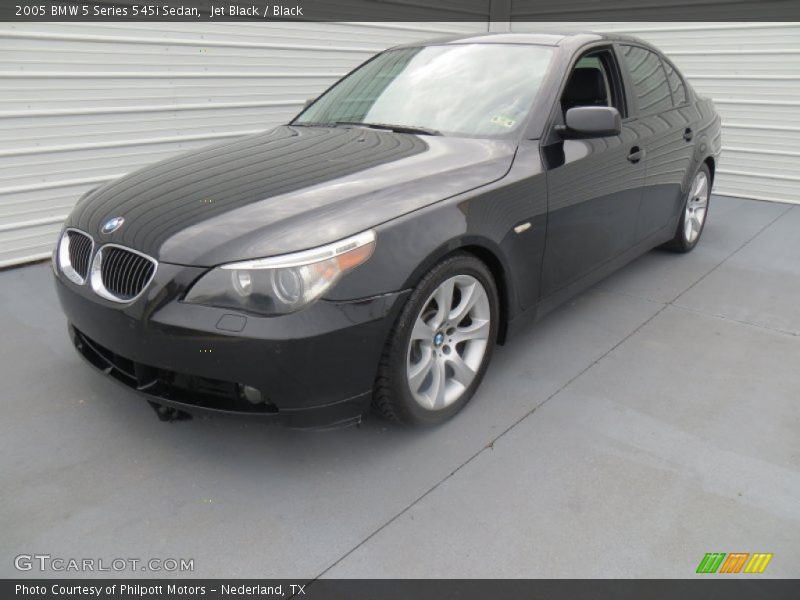 Jet Black / Black 2005 BMW 5 Series 545i Sedan