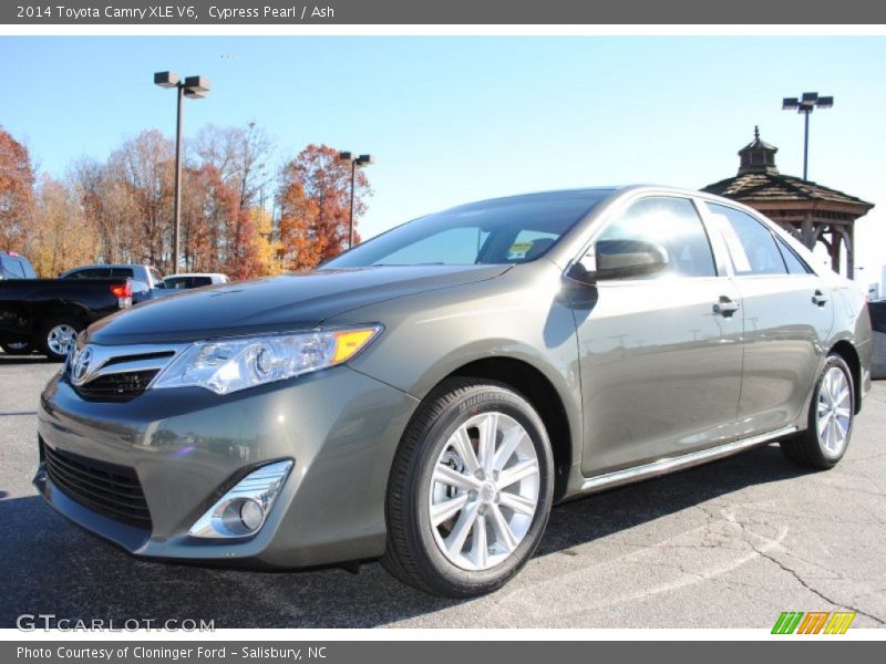 Cypress Pearl / Ash 2014 Toyota Camry XLE V6