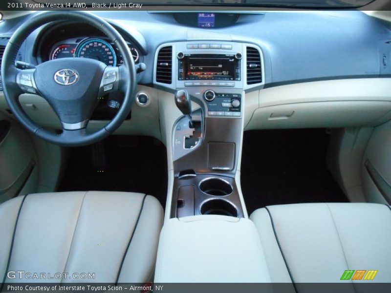 Black / Light Gray 2011 Toyota Venza I4 AWD
