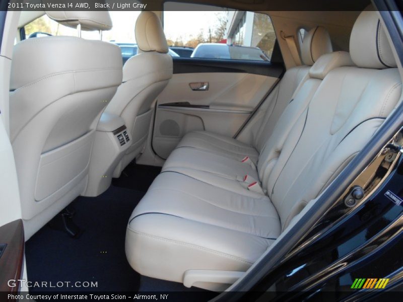 Black / Light Gray 2011 Toyota Venza I4 AWD
