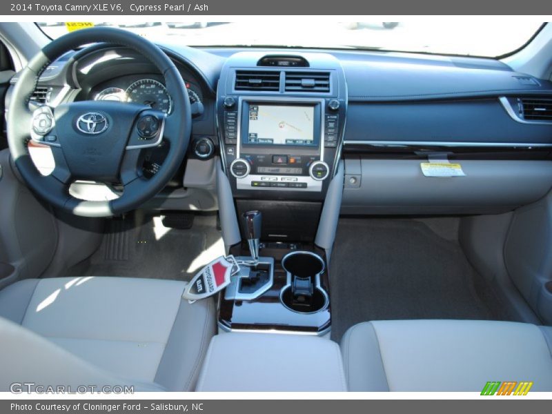 Cypress Pearl / Ash 2014 Toyota Camry XLE V6