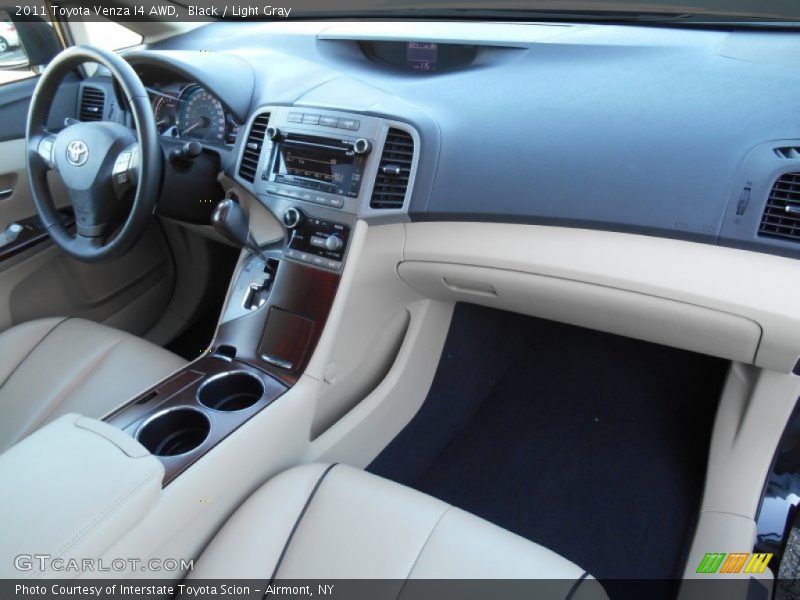 Black / Light Gray 2011 Toyota Venza I4 AWD