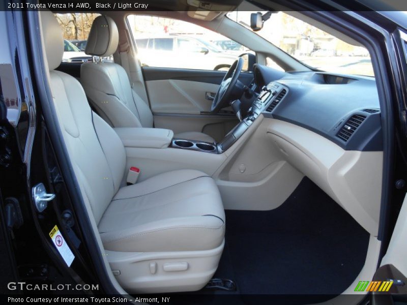 Black / Light Gray 2011 Toyota Venza I4 AWD