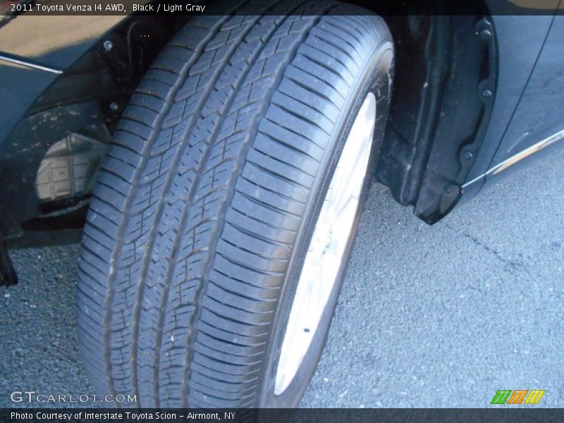 Black / Light Gray 2011 Toyota Venza I4 AWD
