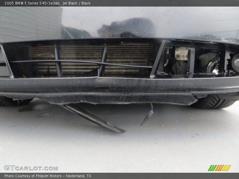 Jet Black / Black 2005 BMW 5 Series 545i Sedan