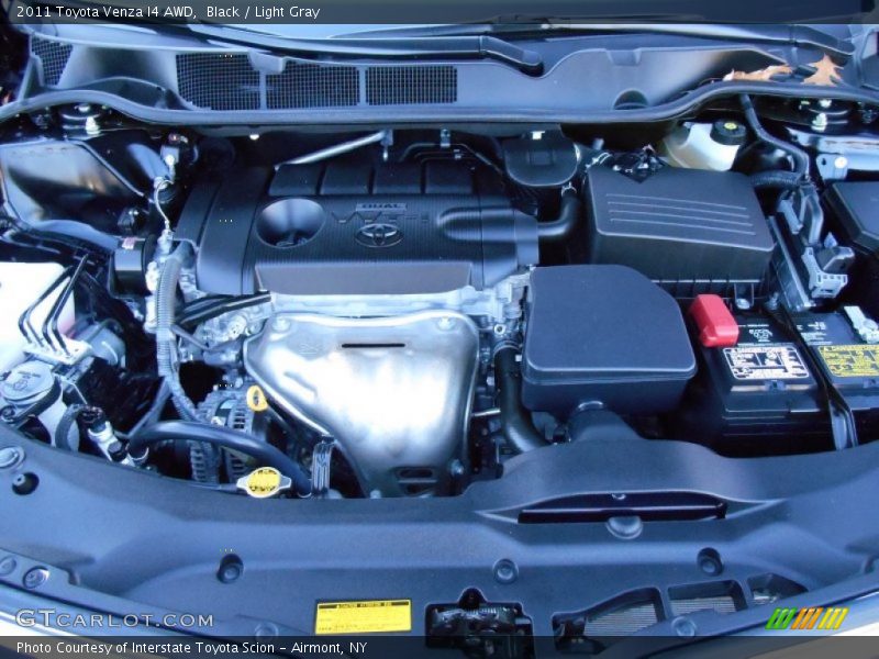 Black / Light Gray 2011 Toyota Venza I4 AWD