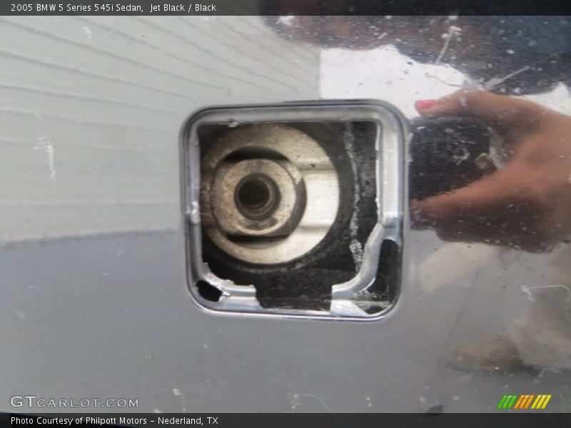 Jet Black / Black 2005 BMW 5 Series 545i Sedan