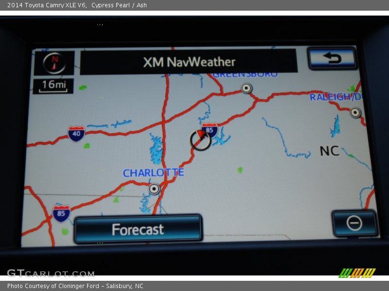 Cypress Pearl / Ash 2014 Toyota Camry XLE V6