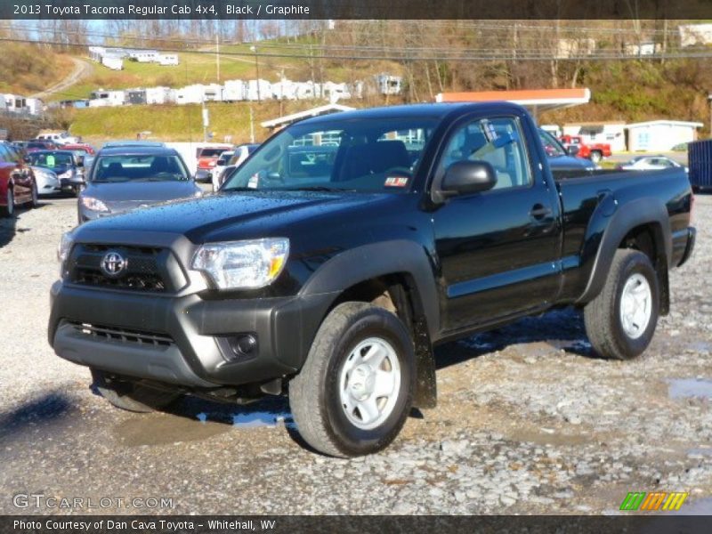 Black / Graphite 2013 Toyota Tacoma Regular Cab 4x4