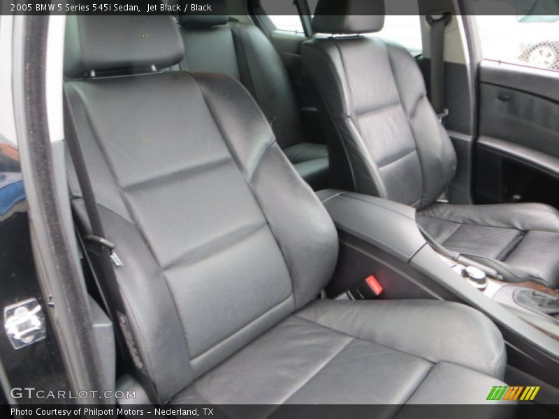 Jet Black / Black 2005 BMW 5 Series 545i Sedan