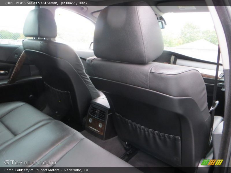 Jet Black / Black 2005 BMW 5 Series 545i Sedan