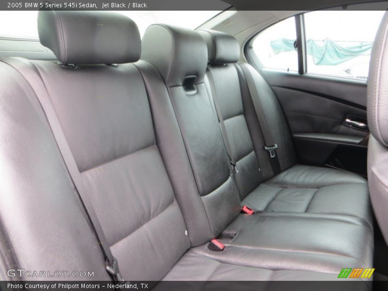 Jet Black / Black 2005 BMW 5 Series 545i Sedan