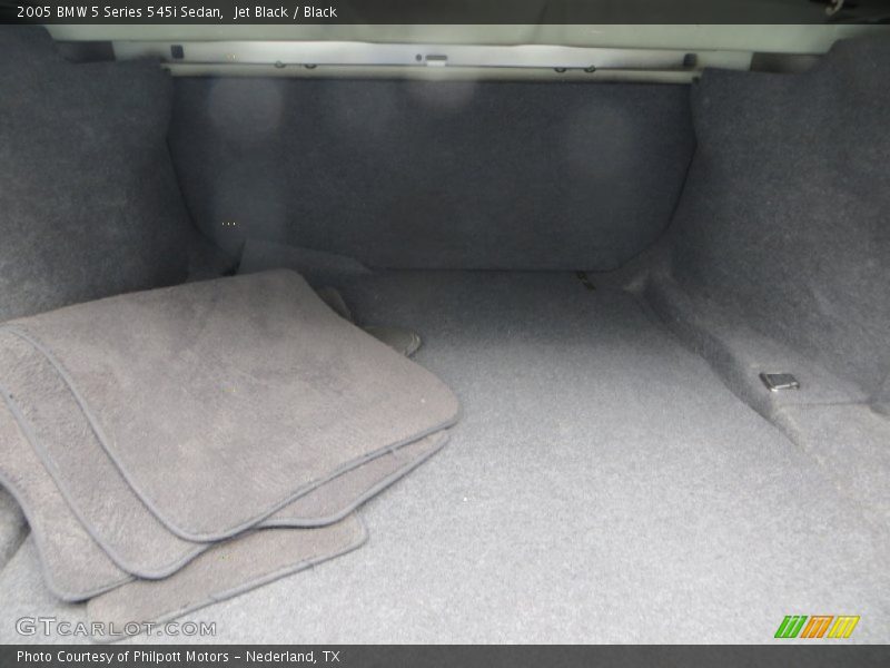 Jet Black / Black 2005 BMW 5 Series 545i Sedan