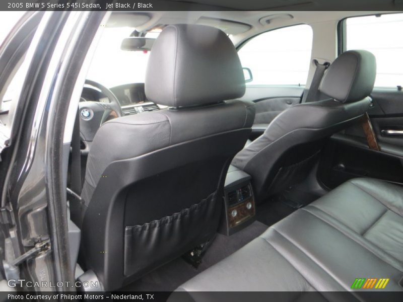 Jet Black / Black 2005 BMW 5 Series 545i Sedan