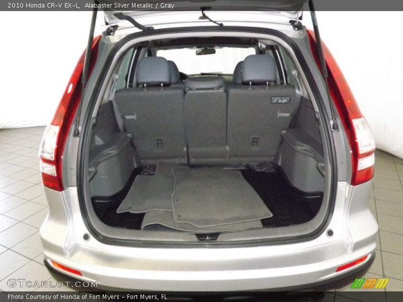 Alabaster Silver Metallic / Gray 2010 Honda CR-V EX-L