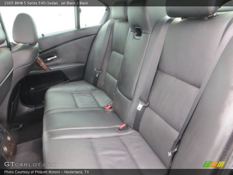 Jet Black / Black 2005 BMW 5 Series 545i Sedan