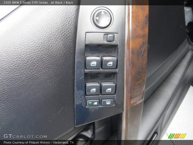 Jet Black / Black 2005 BMW 5 Series 545i Sedan