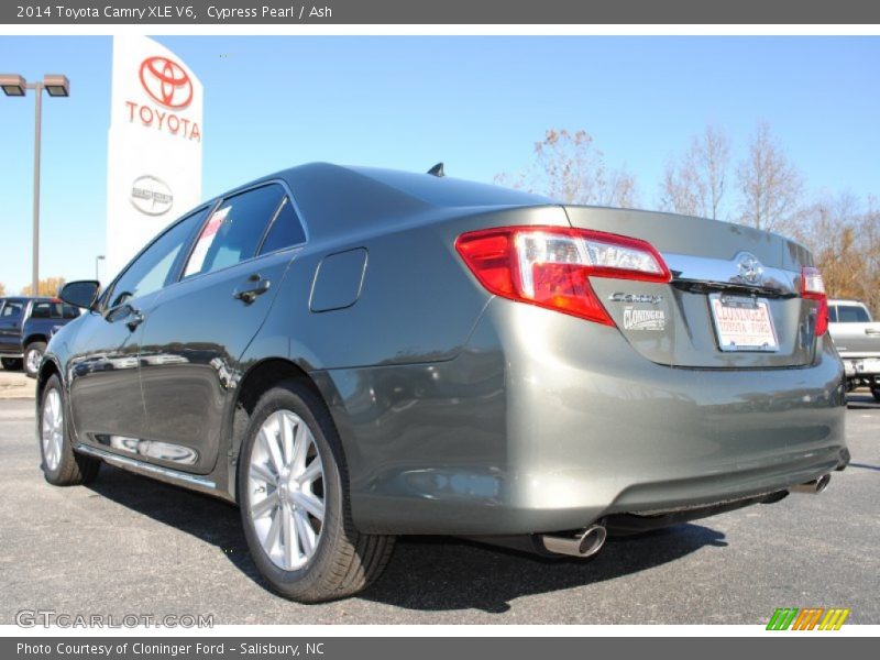 Cypress Pearl / Ash 2014 Toyota Camry XLE V6