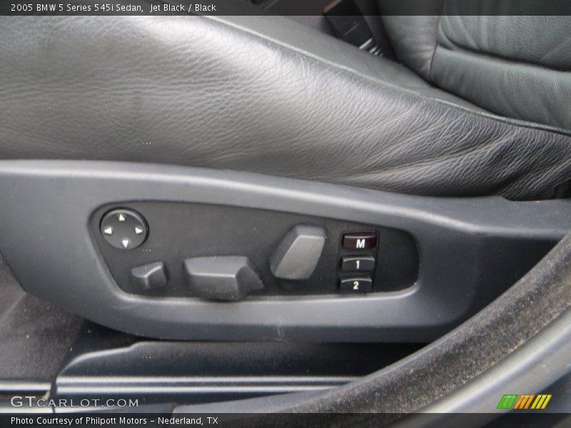 Jet Black / Black 2005 BMW 5 Series 545i Sedan