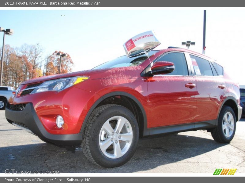 Barcelona Red Metallic / Ash 2013 Toyota RAV4 XLE