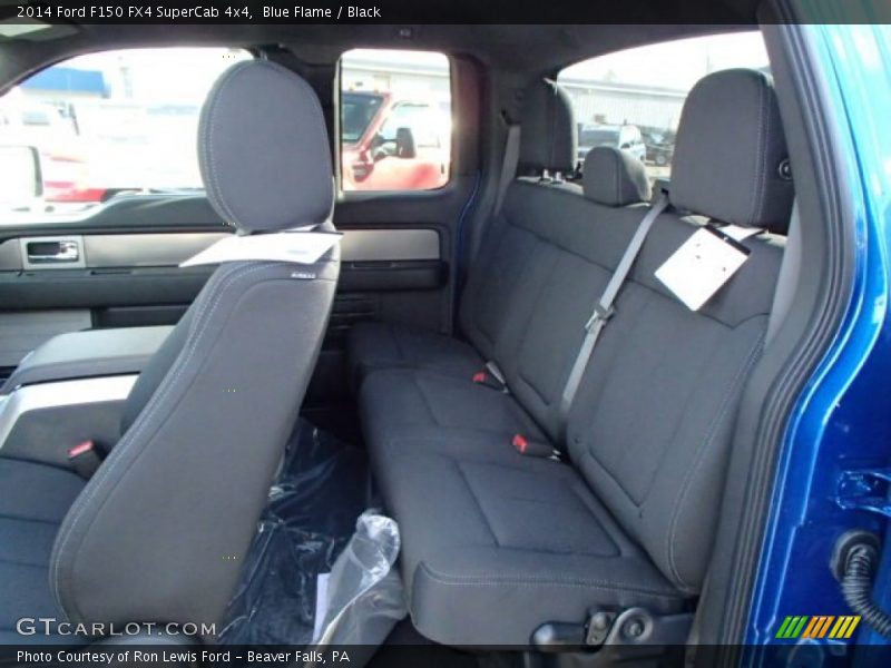 Blue Flame / Black 2014 Ford F150 FX4 SuperCab 4x4