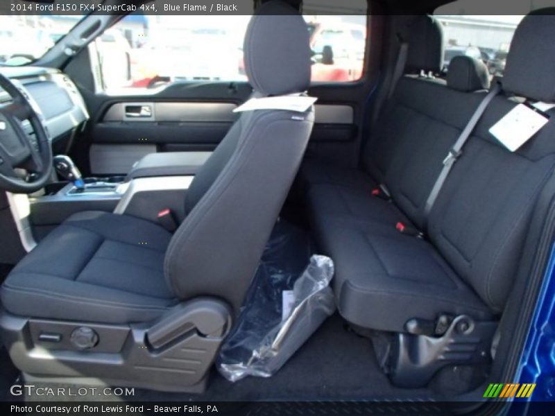  2014 F150 FX4 SuperCab 4x4 Black Interior