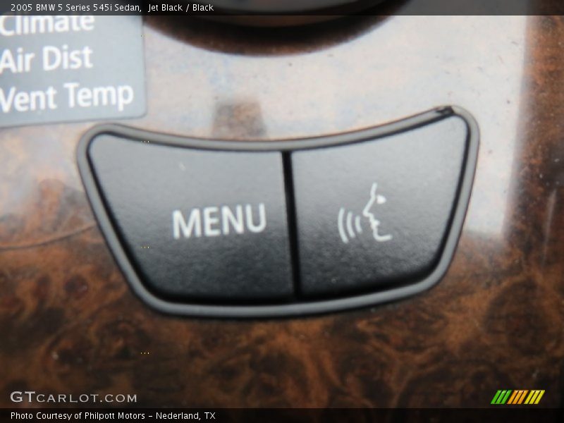 Jet Black / Black 2005 BMW 5 Series 545i Sedan