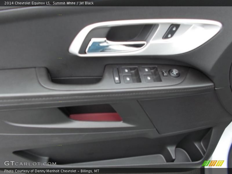 Summit White / Jet Black 2014 Chevrolet Equinox LS