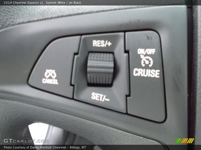 Summit White / Jet Black 2014 Chevrolet Equinox LS
