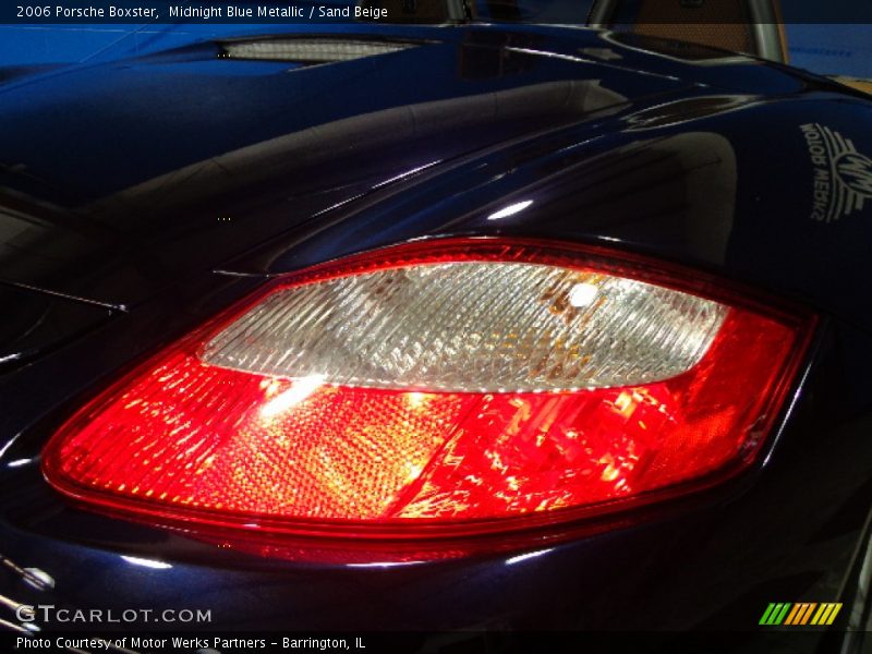 Midnight Blue Metallic / Sand Beige 2006 Porsche Boxster