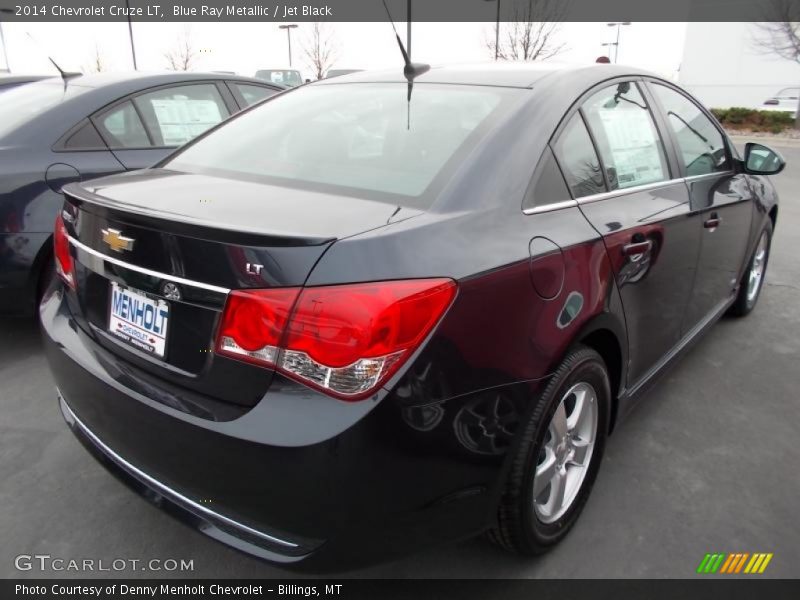 Blue Ray Metallic / Jet Black 2014 Chevrolet Cruze LT
