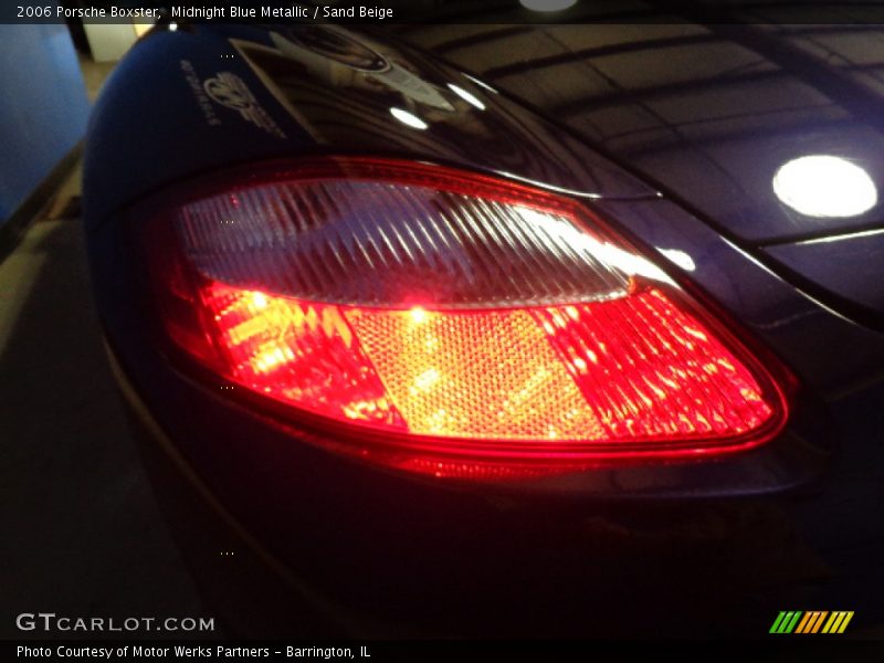 Midnight Blue Metallic / Sand Beige 2006 Porsche Boxster