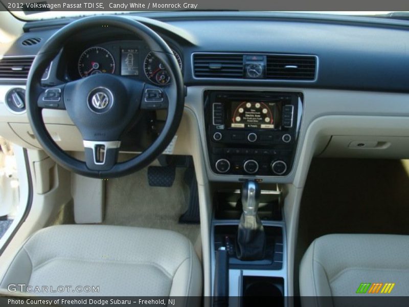 Candy White / Moonrock Gray 2012 Volkswagen Passat TDI SE