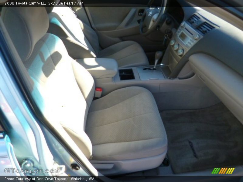 Sky Blue Pearl / Ash 2008 Toyota Camry LE