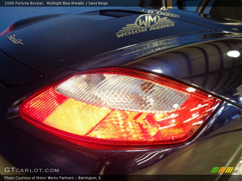 Midnight Blue Metallic / Sand Beige 2006 Porsche Boxster