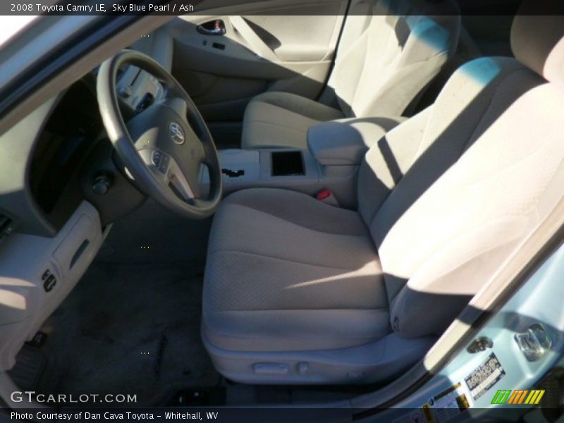 Sky Blue Pearl / Ash 2008 Toyota Camry LE