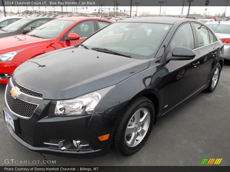 Blue Ray Metallic / Jet Black 2014 Chevrolet Cruze LT