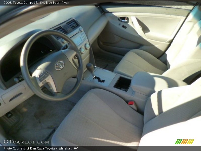 Sky Blue Pearl / Ash 2008 Toyota Camry LE