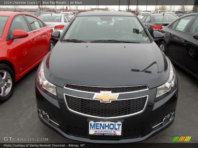 Blue Ray Metallic / Jet Black 2014 Chevrolet Cruze LT