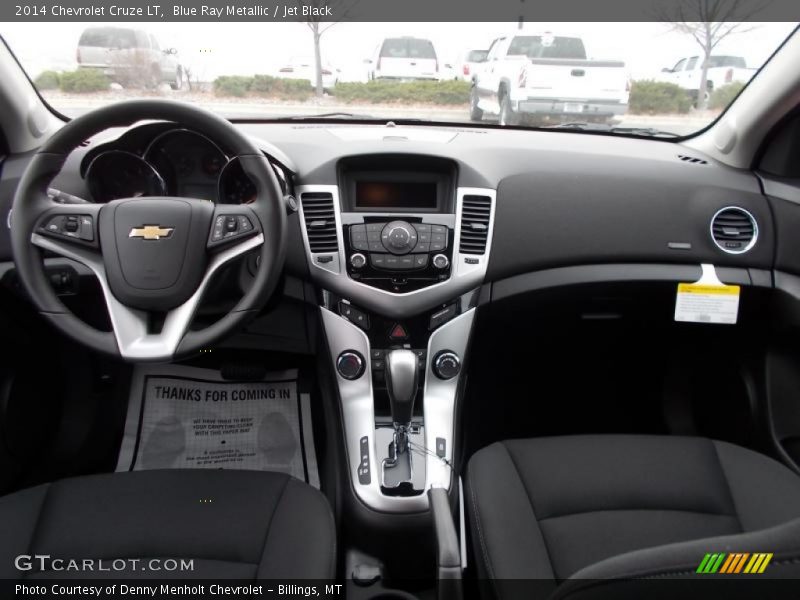 Blue Ray Metallic / Jet Black 2014 Chevrolet Cruze LT