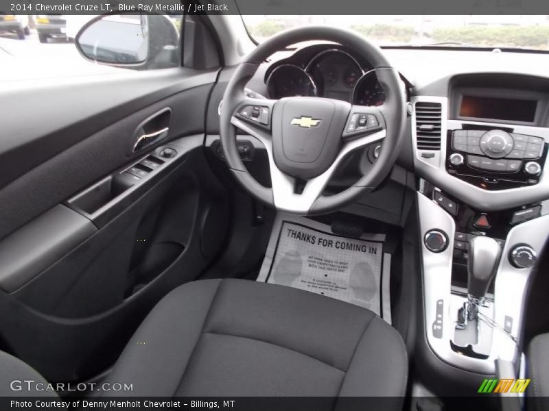 Blue Ray Metallic / Jet Black 2014 Chevrolet Cruze LT