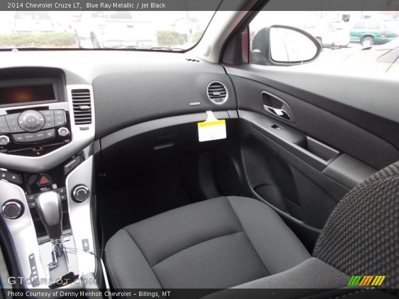 Blue Ray Metallic / Jet Black 2014 Chevrolet Cruze LT