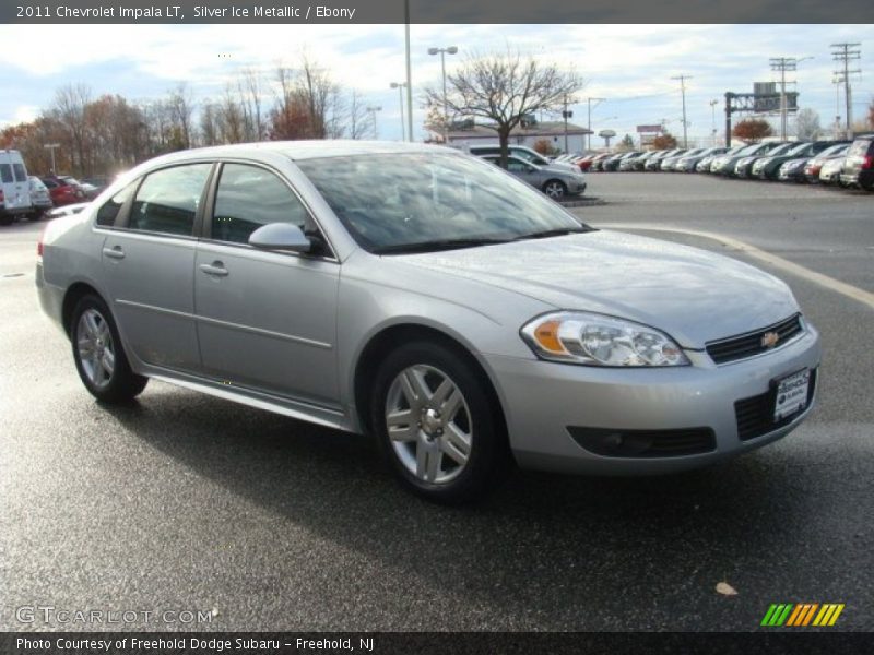 Silver Ice Metallic / Ebony 2011 Chevrolet Impala LT