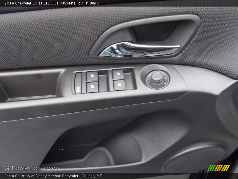 Blue Ray Metallic / Jet Black 2014 Chevrolet Cruze LT