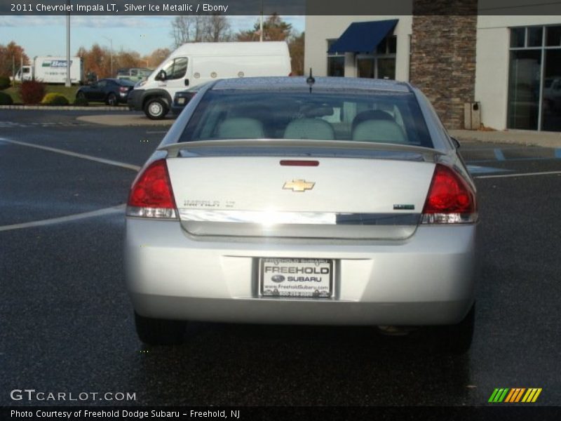 Silver Ice Metallic / Ebony 2011 Chevrolet Impala LT